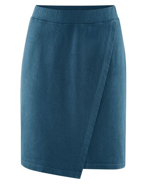 HempAge Asymmetrischer Rock in Wickel Optik Hanf/Biobaumwolle von HempAge