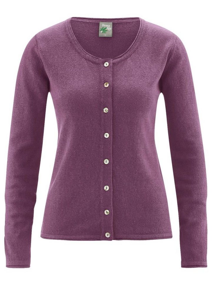 HempAge Cardigan HempAge Damen Cardigan Carina Hanf/Bio-Baumwolle von HempAge