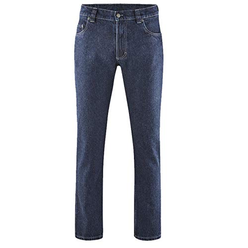 HempAge Damen/Herren Blue Denim Jeans Hanf/Bio-Baumwolle, Rins, W36/L34 von HempAge