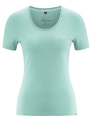 HempAge Damen Bio-T-Shirt, Sage, Gr. M von HempAge