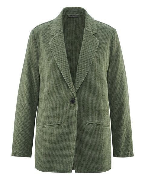 HempAge Damen Blazer Pepita Hanf/Biobaumwolle von HempAge