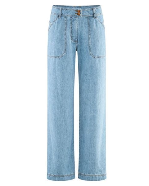 HempAge Damen Highrise Jeans Hanf/Biobaumwolle von HempAge