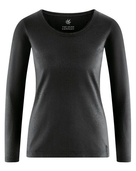 HempAge Damen Langarmshirt THC LINE Hanf/Biobaumwolle von HempAge