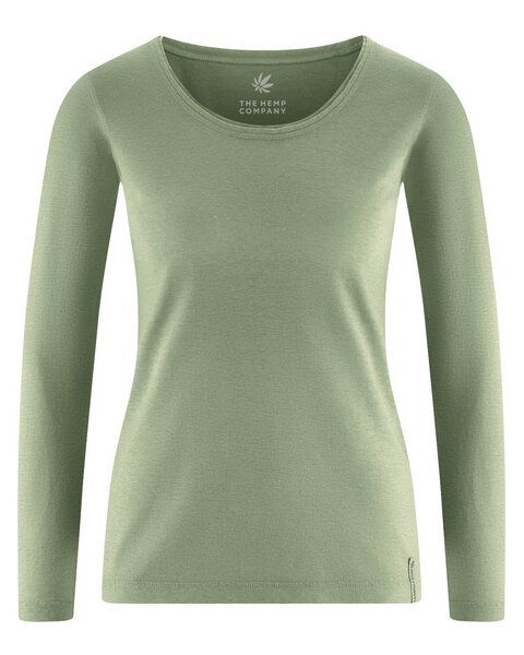 HempAge Damen Langarmshirt THC LINE Hanf/Biobaumwolle von HempAge