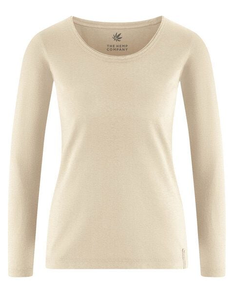 HempAge Damen Langarmshirt THC LINE Hanf/Biobaumwolle von HempAge