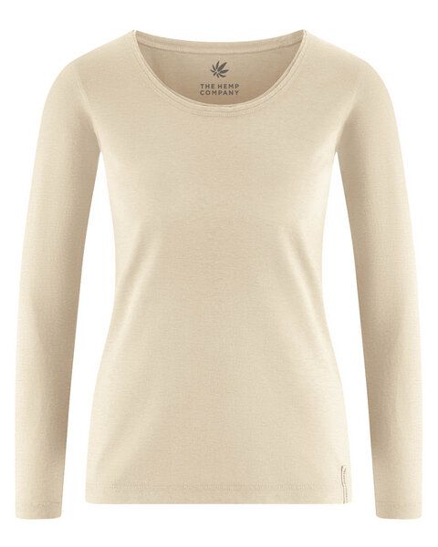 HempAge Damen Langarmshirt THC LINE Hanf/Biobaumwolle von HempAge