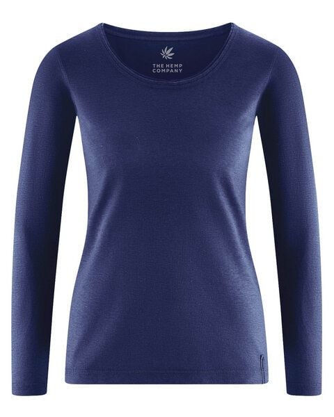 HempAge Damen Langarmshirt THC LINE Hanf/Biobaumwolle von HempAge