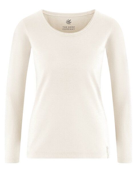 HempAge Damen Langarmshirt THC LINE Hanf/Biobaumwolle von HempAge