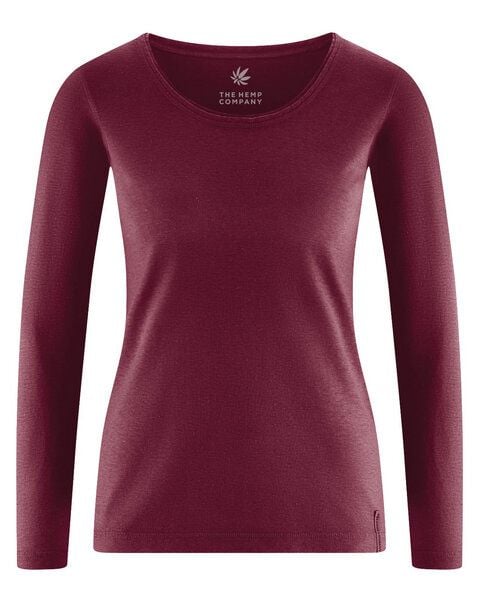 HempAge Damen Langarmshirt THC LINE Hanf/Biobaumwolle von HempAge