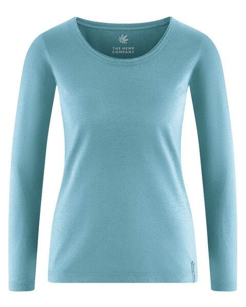 HempAge Damen Langarmshirt THC LINE Hanf/Biobaumwolle von HempAge