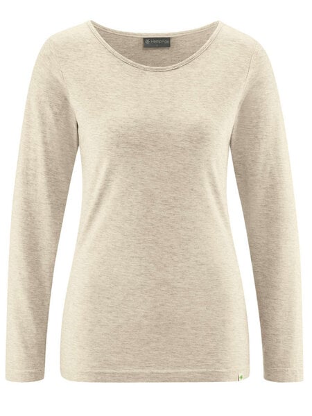 HempAge Damen Longsleeve Hanf/Bio-Baumwolle von HempAge