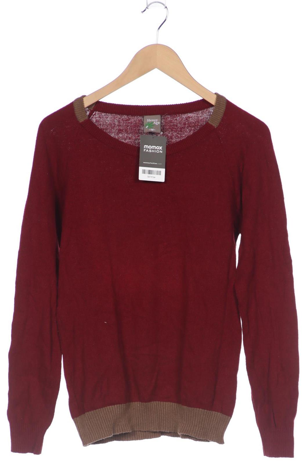 HempAge Damen Pullover, bordeaux von HempAge