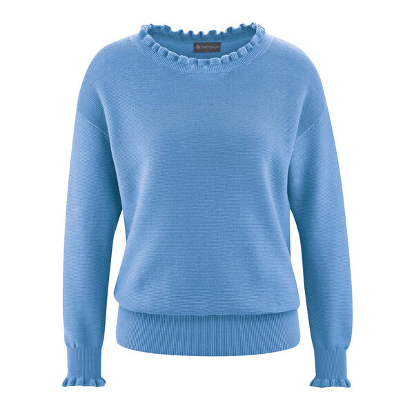 HempAge Damen Pullover Hanf/Bio-Baumwolle von HempAge