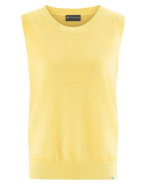 HempAge Damen Pullunder Hanf/Biobaumwolle von HempAge