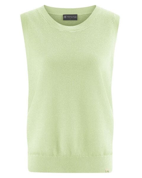 HempAge Damen Pullunder Hanf/Biobaumwolle von HempAge