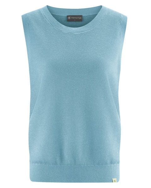 HempAge Damen Pullunder Hanf/Biobaumwolle von HempAge