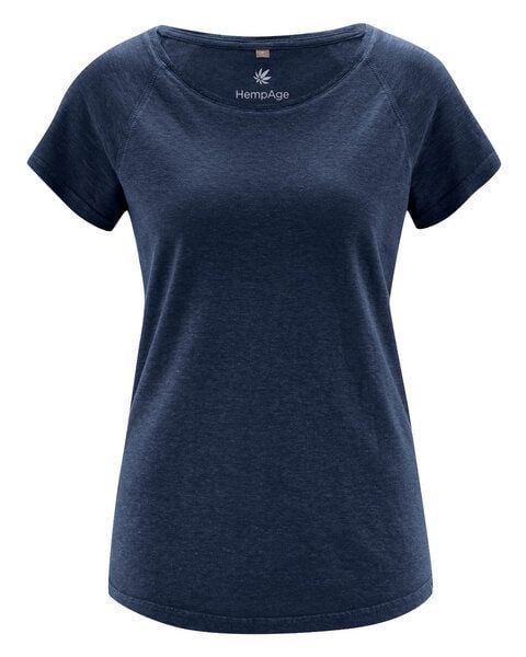 HempAge Damen Raglan T-Shirt Hanf/Biobaumwolle von HempAge