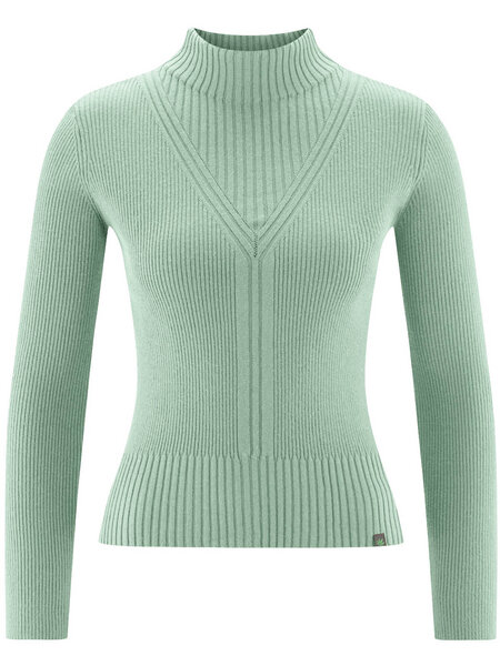 HempAge Damen Strick-Pullover Hanf/Bio-Baumwolle von HempAge