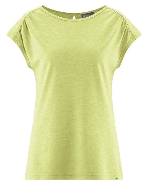 HempAge Damen T-Shirt mit rückseitigem Cut Out Hanf/Biobaumwolle von HempAge