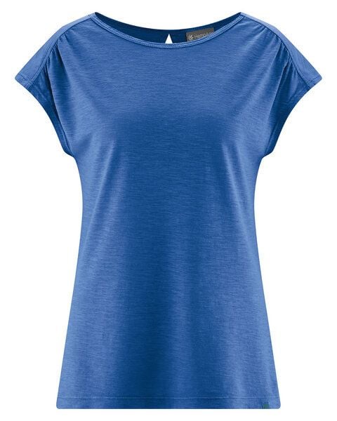 HempAge Damen T-Shirt mit rückseitigem Cut Out Hanf/Biobaumwolle von HempAge
