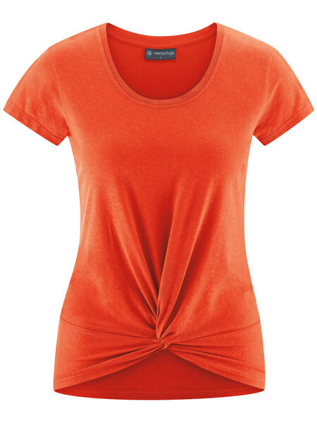 HempAge Damen Yoga T-Shirt Hanf/Bio-Baumwolle von HempAge