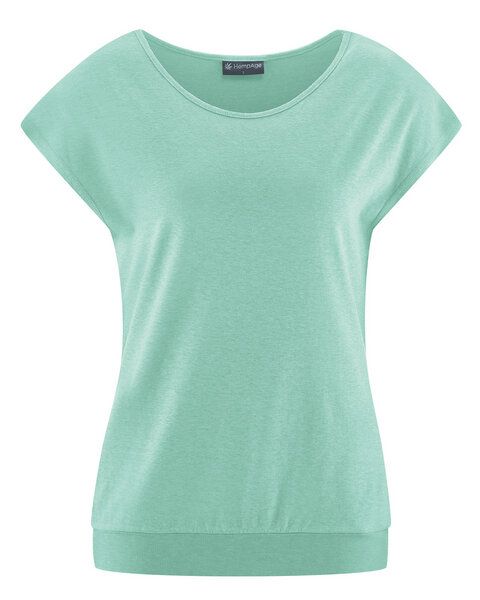 HempAge Damen Yoga T-Shirt Hanf/Bio-Baumwolle von HempAge
