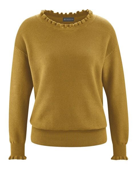 HempAge Edler Strickpullover Hanf/Biobaumwolle von HempAge