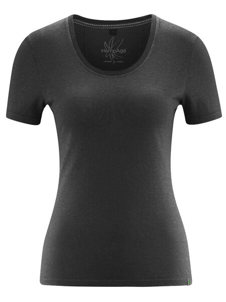 HempAge Femines Damen T-Shirt Hanf/Bio-Baumwolle von HempAge