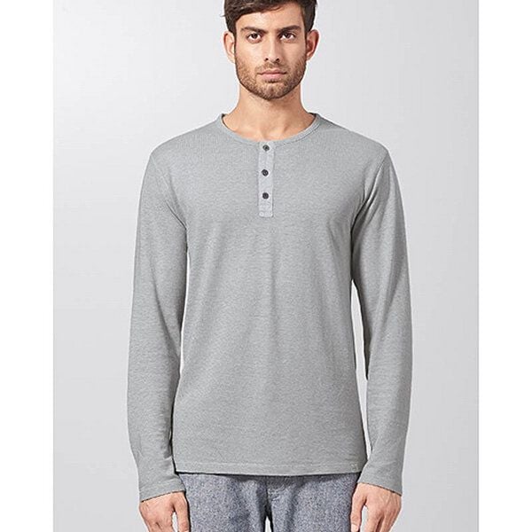 HempAge Herren Langarm-Shirt Hanf/Bio Baumwolle von HempAge