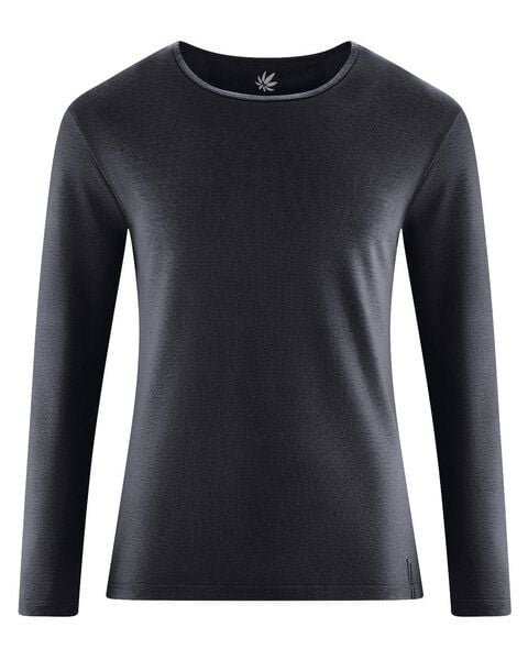 HempAge Herren Langarmshirt THC Line Hanf/Biobaumwolle von HempAge