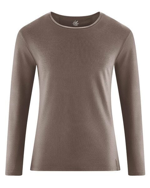 HempAge Herren Langarmshirt THC Line Hanf/Biobaumwolle von HempAge
