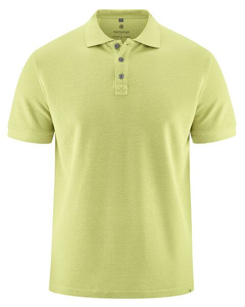 HempAge Herren Poloshirt Hanf/Biobaumwolle von HempAge