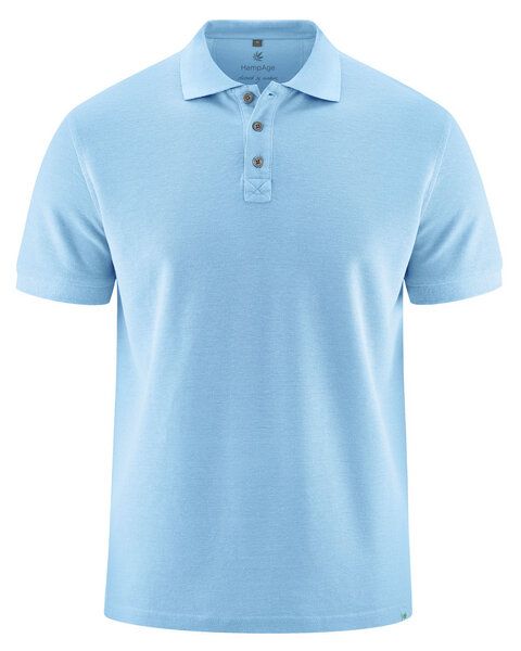 HempAge Herren Poloshirt Hanf/Biobaumwolle von HempAge