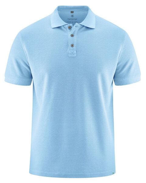 HempAge Herren Poloshirt Hanf/Biobaumwolle von HempAge