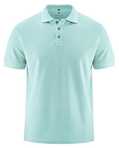 HempAge Herren Poloshirt Hanf/Biobaumwolle von HempAge