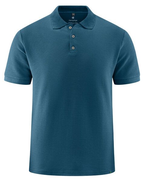HempAge Herren Poloshirt Hanf/Biobaumwolle von HempAge