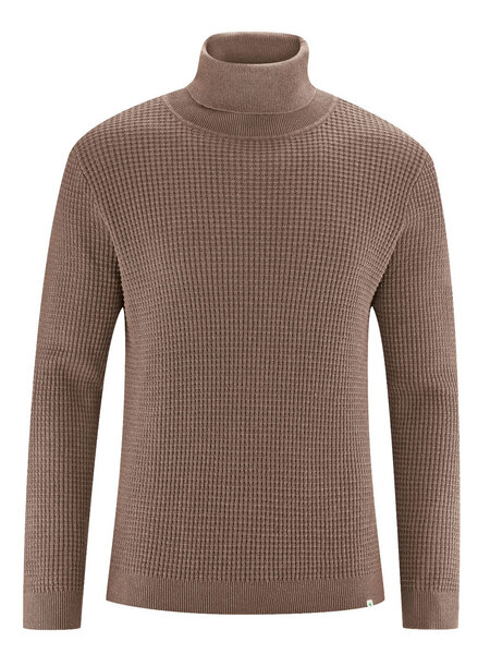 HempAge Herren Rollkragenpullover Hanf/Bio-Baumwolle von HempAge