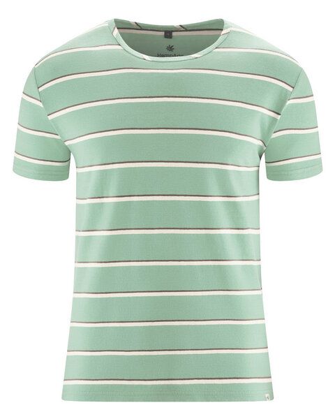 HempAge Herren Streifen T-Shirt Hanf/Biobaumwolle von HempAge