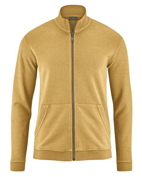 HempAge Herren Sweat-Jacke Hanf/Bio-Baumwolle von HempAge