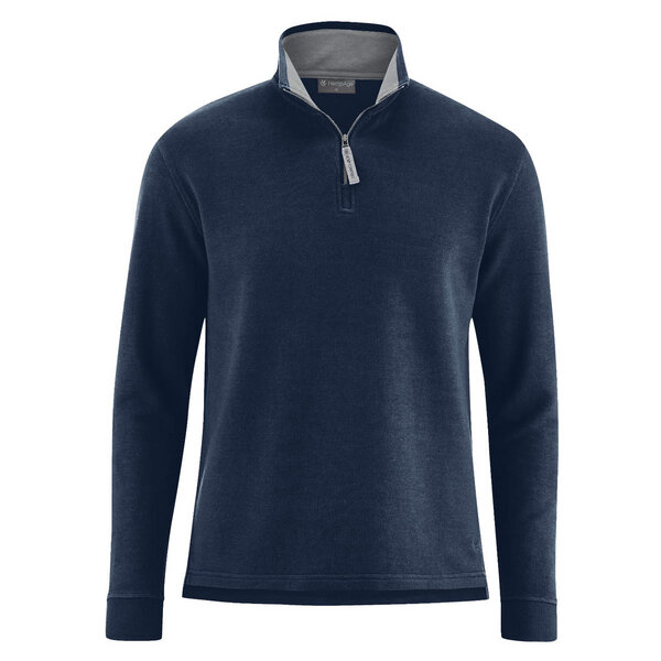 HempAge Herren Sweatware Troyer Hanf/Bio-Baumwolle von HempAge