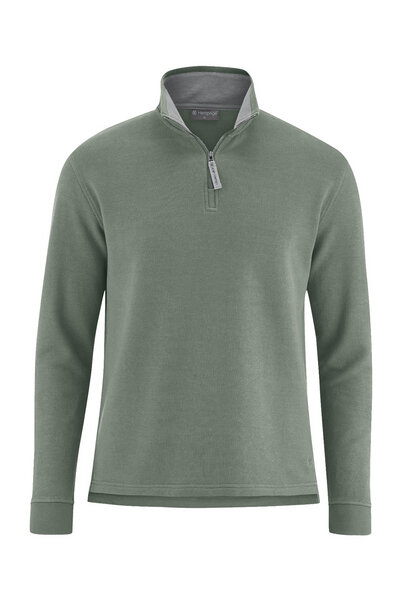 HempAge Herren Sweatware Troyer Hanf/Bio-Baumwolle von HempAge