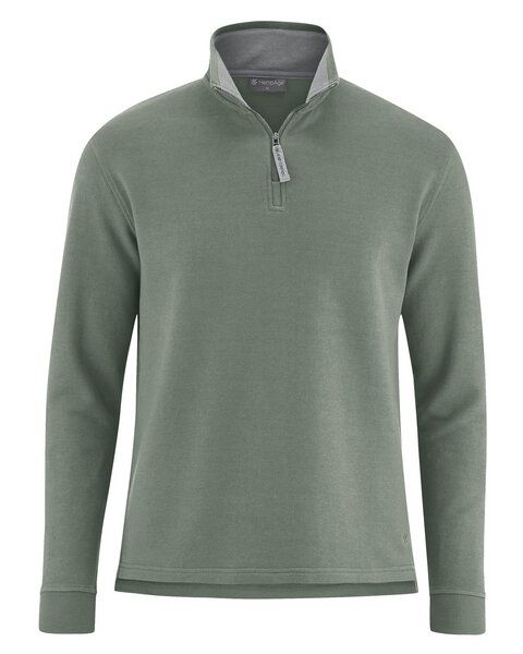 HempAge Herren Sweatware Troyer Hanf/Bio-Baumwolle von HempAge