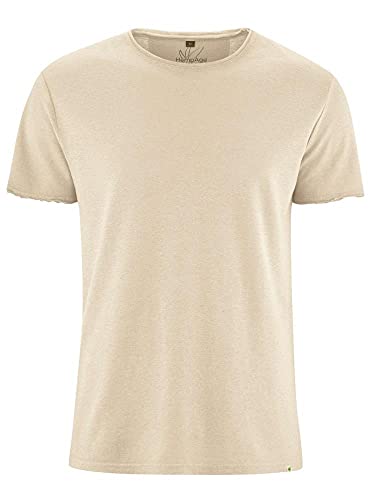 HempAge Herren T-Shirt Hanf/Bio-Baumwolle, Gobi, Gr. M von HempAge