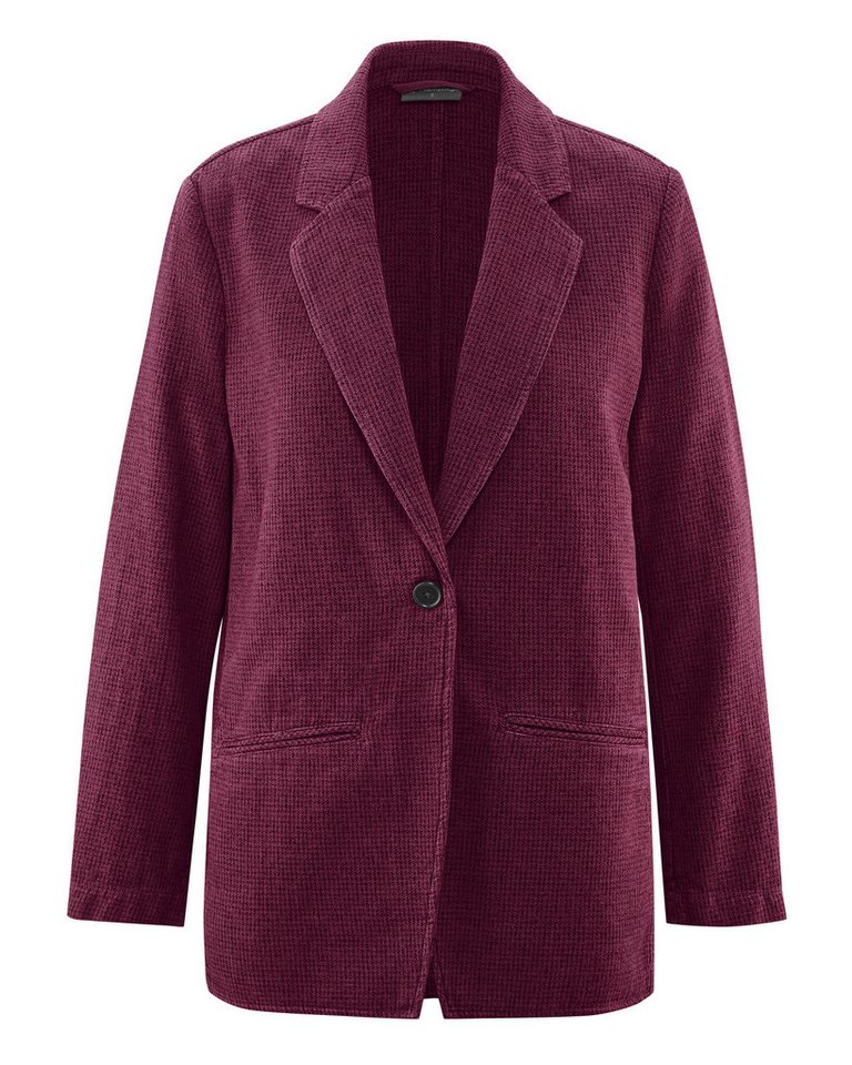 HempAge Jackenblazer DH766 Blazer pepita von HempAge