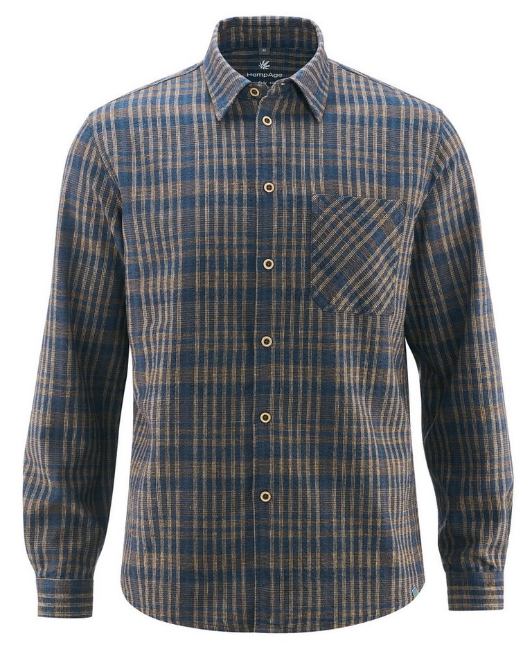 HempAge Langarmhemd DH067 Hemd von HempAge