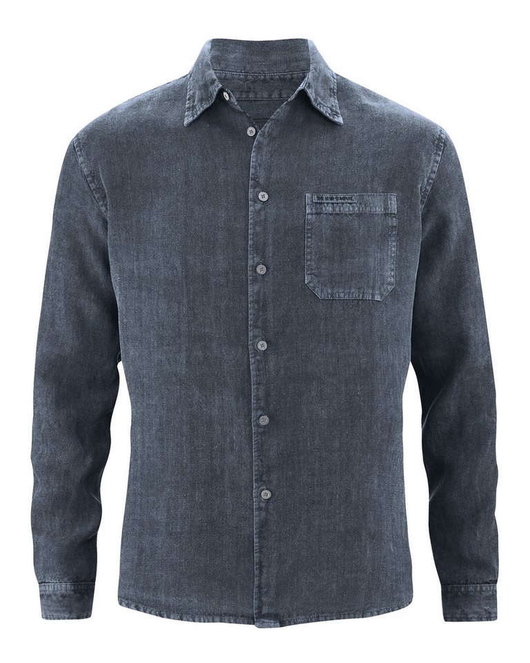 HempAge Langarmhemd DH022 Lässiges 100% Hanf Hemd von HempAge