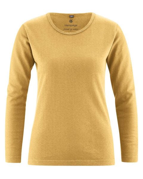 HempAge Langarmshirt Basic Hanf/Biobaumwolle von HempAge