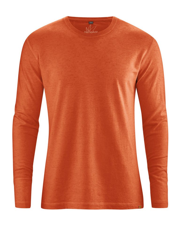 HempAge Langarmshirt DH225 Basic Langarmshirt von HempAge