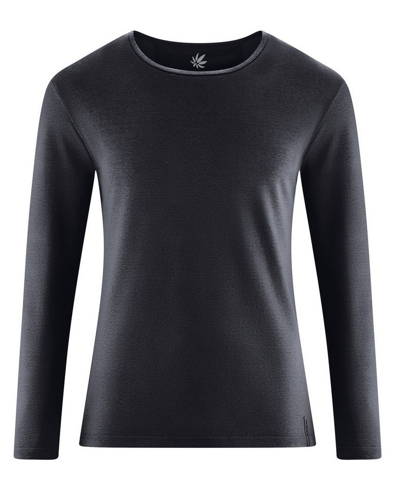 HempAge Langarmshirt DH953 THC Exklusiv Herren Langarmshirt von HempAge