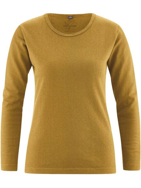 HempAge Langarmshirt Basic Hanf/Biobaumwolle HempAge Langarmshirt Basic Hanf/Biobaumwolle von HempAge